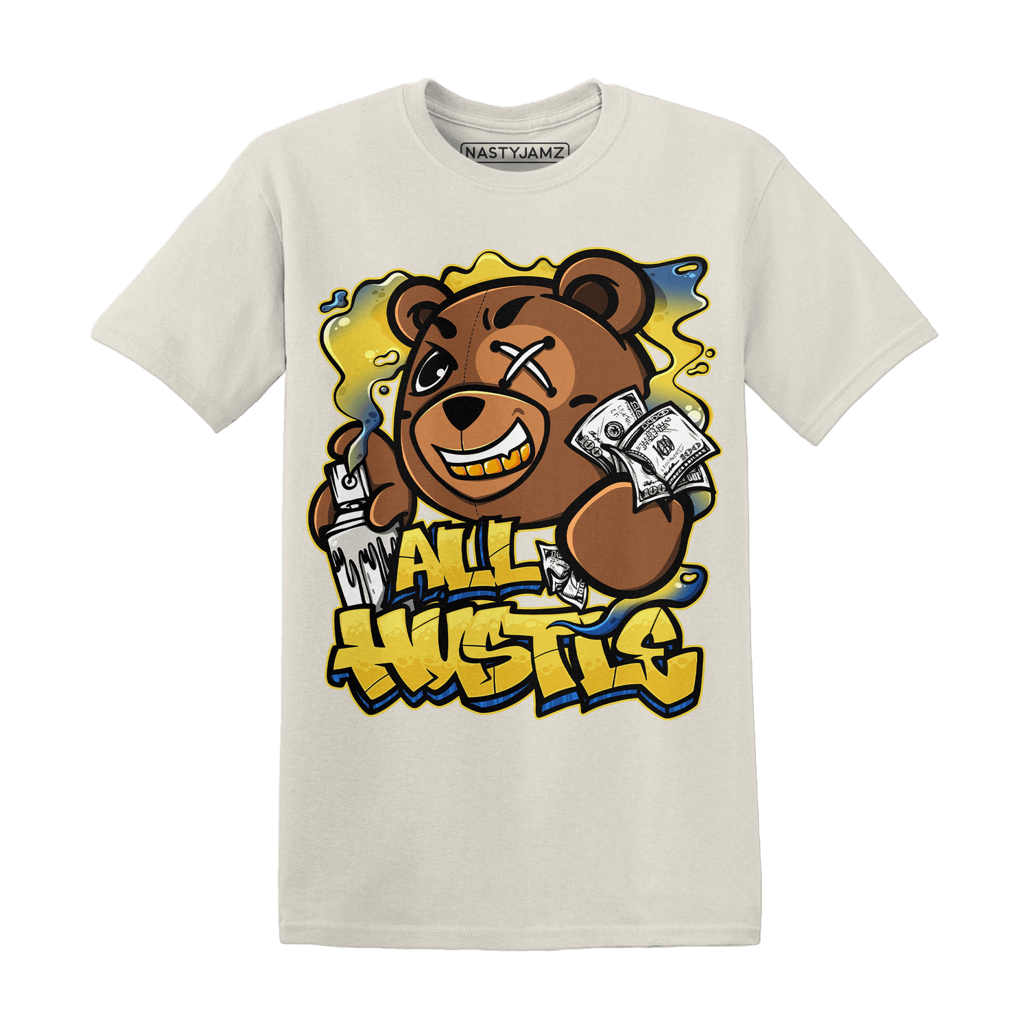Low OG Canary TVSC 1s T Shirt Match BER Hustle All Day - NastyJamz