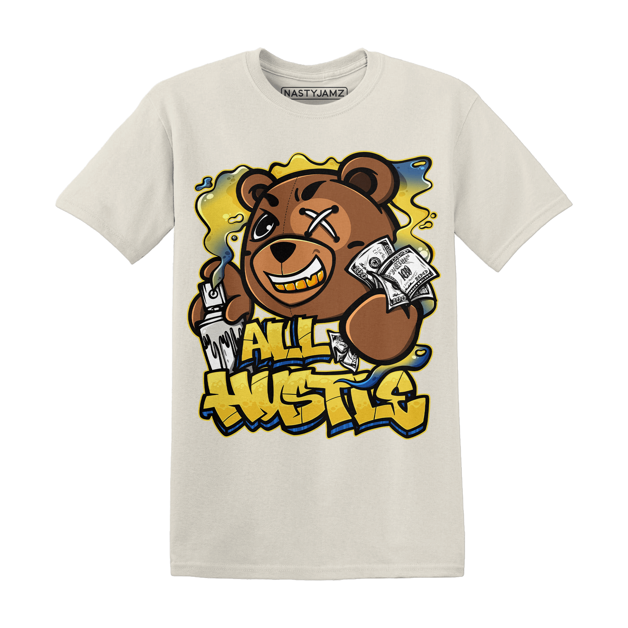 Low OG Canary TVSC 1s T Shirt Match BER Hustle All Day - NastyJamz