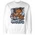 Mid Diffused Blue Grey 1s Sweatshirt Match BER Hustle All Day - NastyJamz