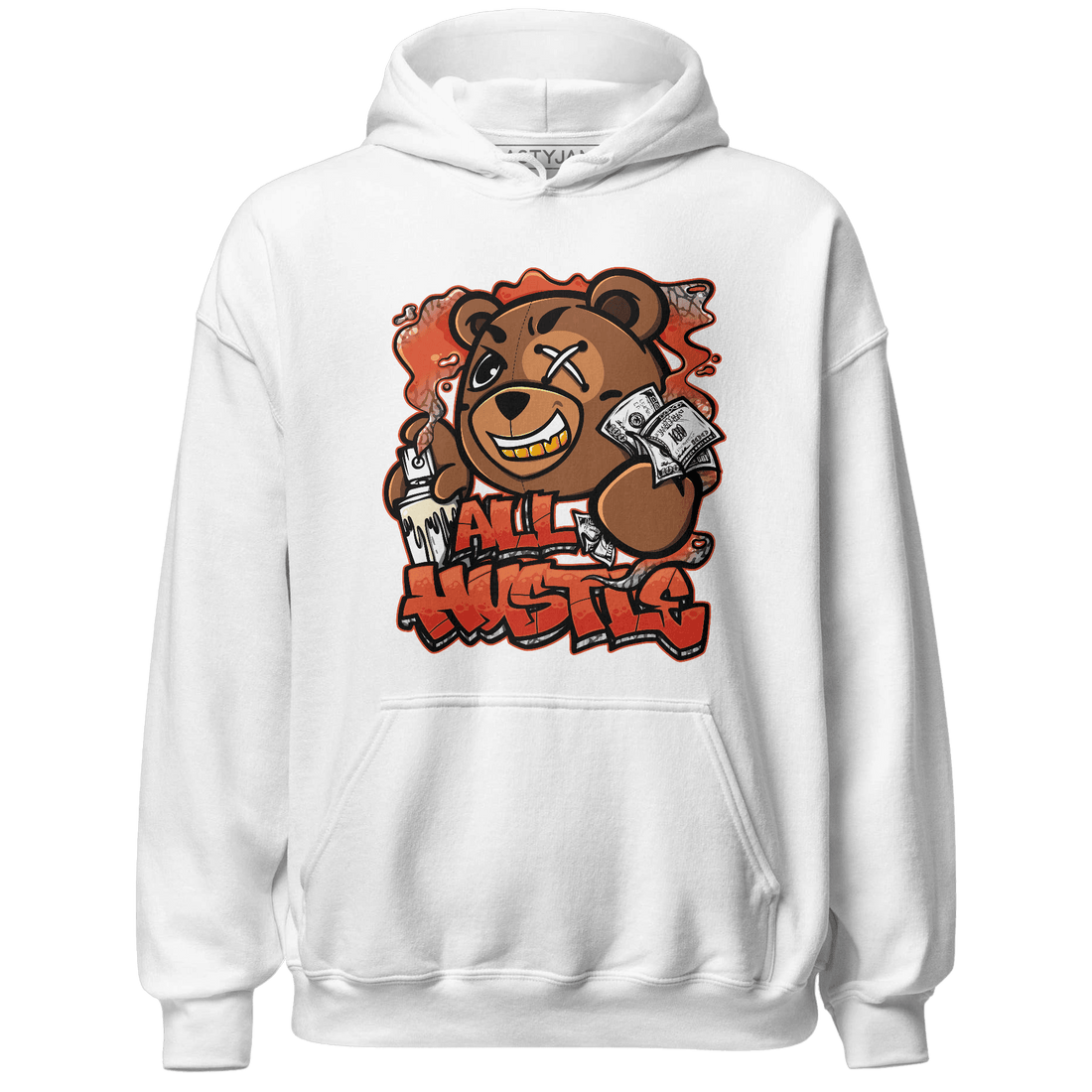 Georgia Peach 3s Hoodie Match BER Hustle All Day - NastyJamz