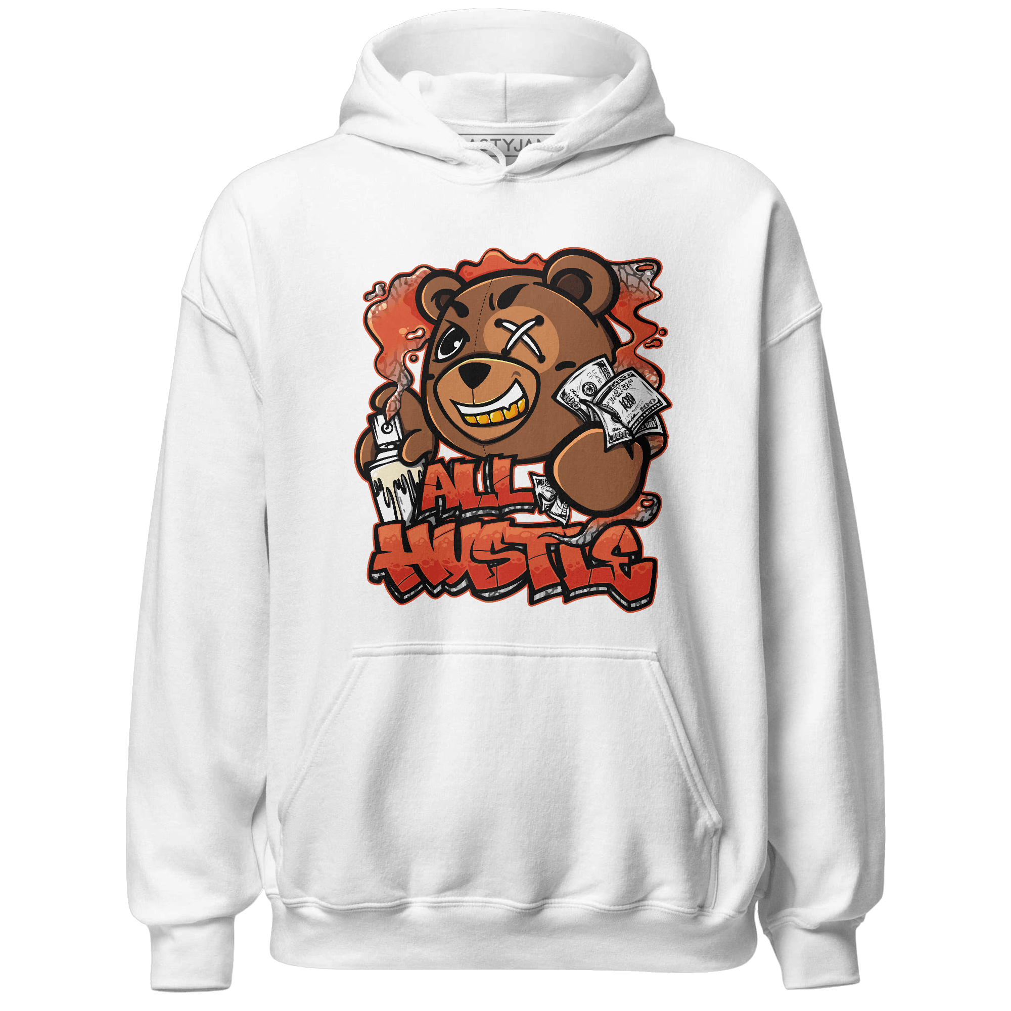 Georgia Peach 3s Hoodie Match BER Hustle All Day - NastyJamz