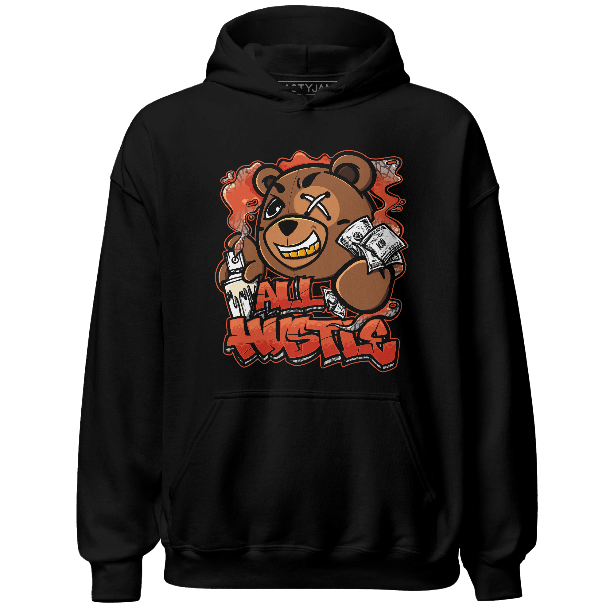 Georgia Peach 3s Hoodie Match BER Hustle All Day - NastyJamz