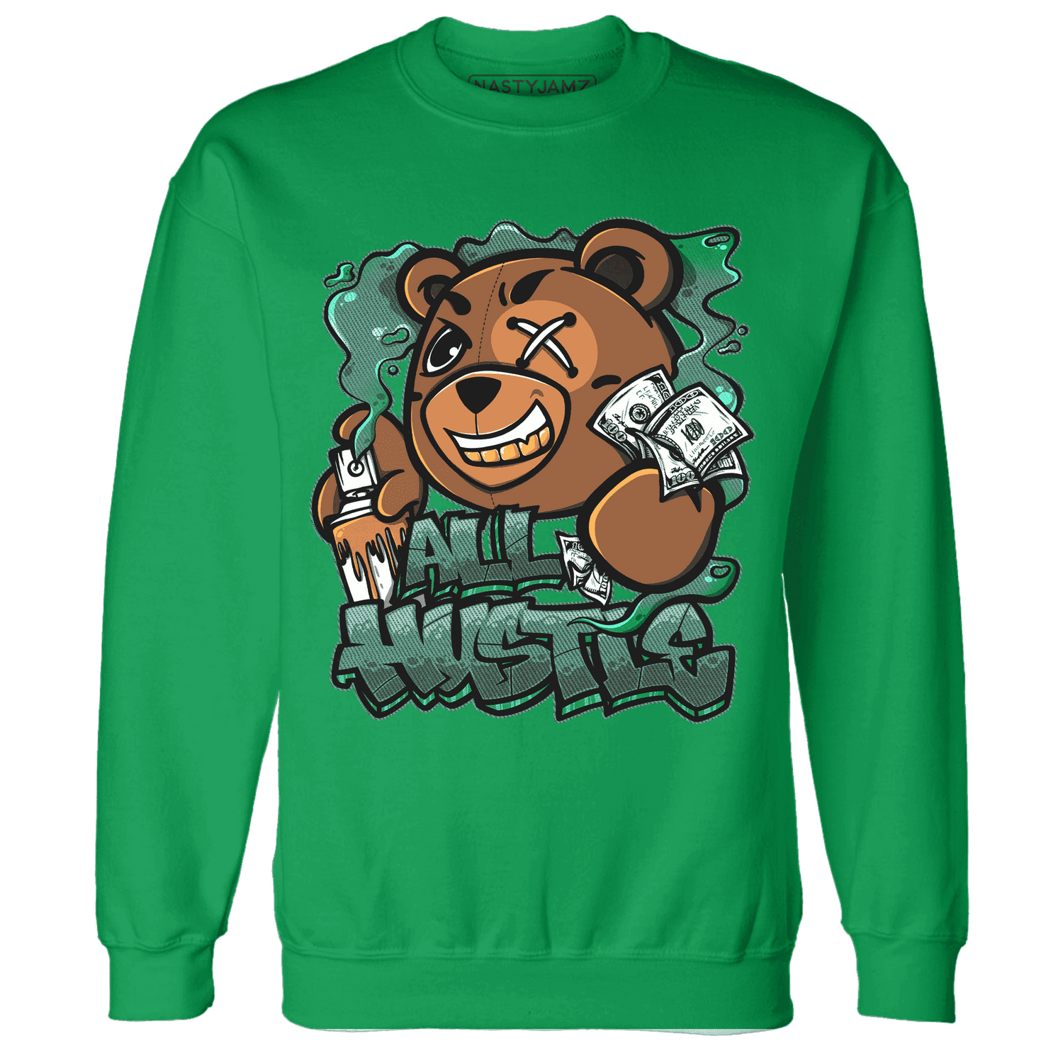 Nina CN Abney 3s Sweatshirt Match BER Hustle All Day - NastyJamz