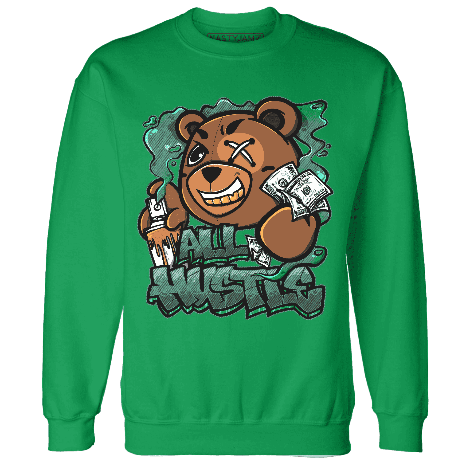 Nina CN Abney 3s Sweatshirt Match BER Hustle All Day - NastyJamz