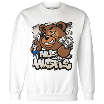 Quaiii 54 3s Sweatshirt Match BER Hustle All Day - NastyJamz