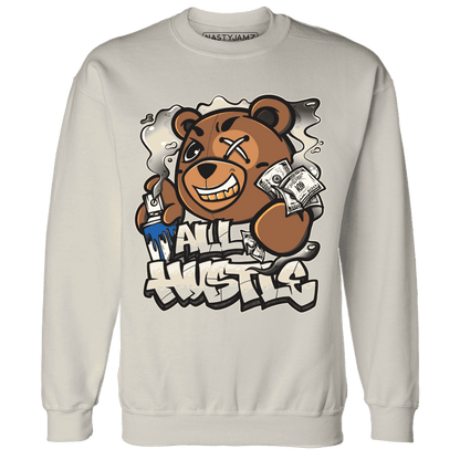 Quaiii 54 3s Sweatshirt Match BER Hustle All Day - NastyJamz