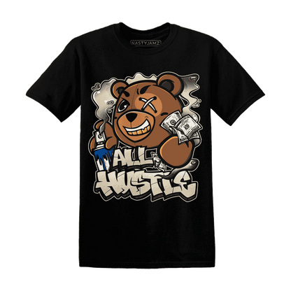 Quaiii 54 3s T Shirt Match BER Hustle All Day - NastyJamz