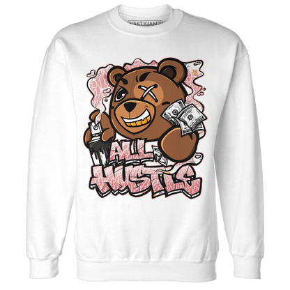 Red Stardust 3s Sweatshirt Match BER Hustle All Day - NastyJamz
