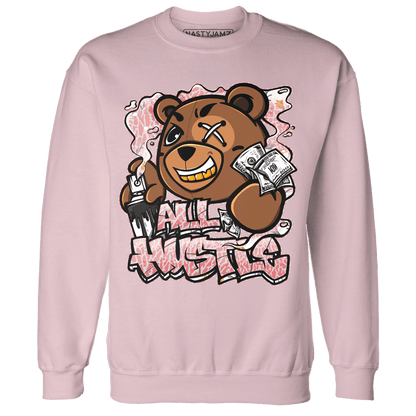 Red Stardust 3s Sweatshirt Match BER Hustle All Day - NastyJamz