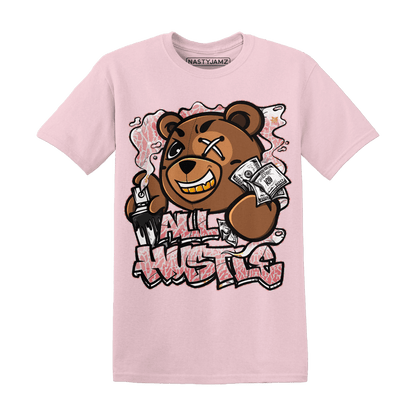 Red Stardust 3s T Shirt Match BER Hustle All Day - NastyJamz