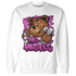 GS Hyper Violet 4s Sweatshirt Match BER Hustle All Day - NastyJamz