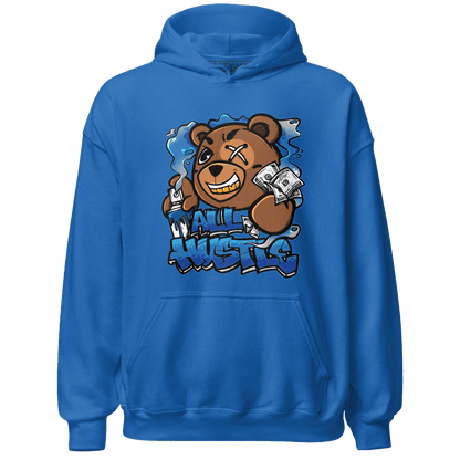 Industrial Blue 4s Hoodie Match BER Hustle All Day - NastyJamz