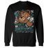 Oxidized Green 4s Sweatshirt Match BER Hustle All Day - NastyJamz