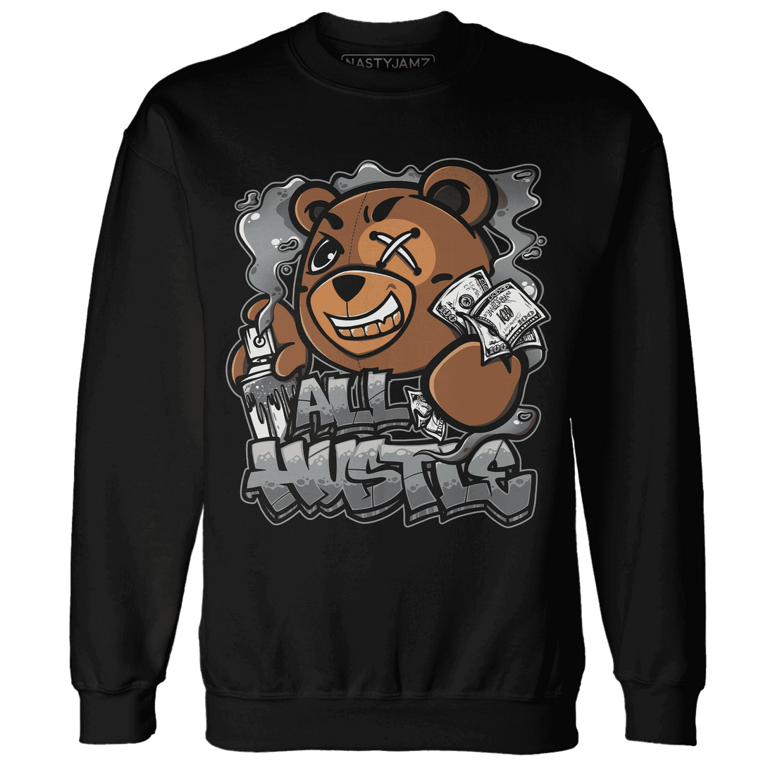 Paris Olympicsss 4s Sweatshirt Match BER Hustle All Day - NastyJamz
