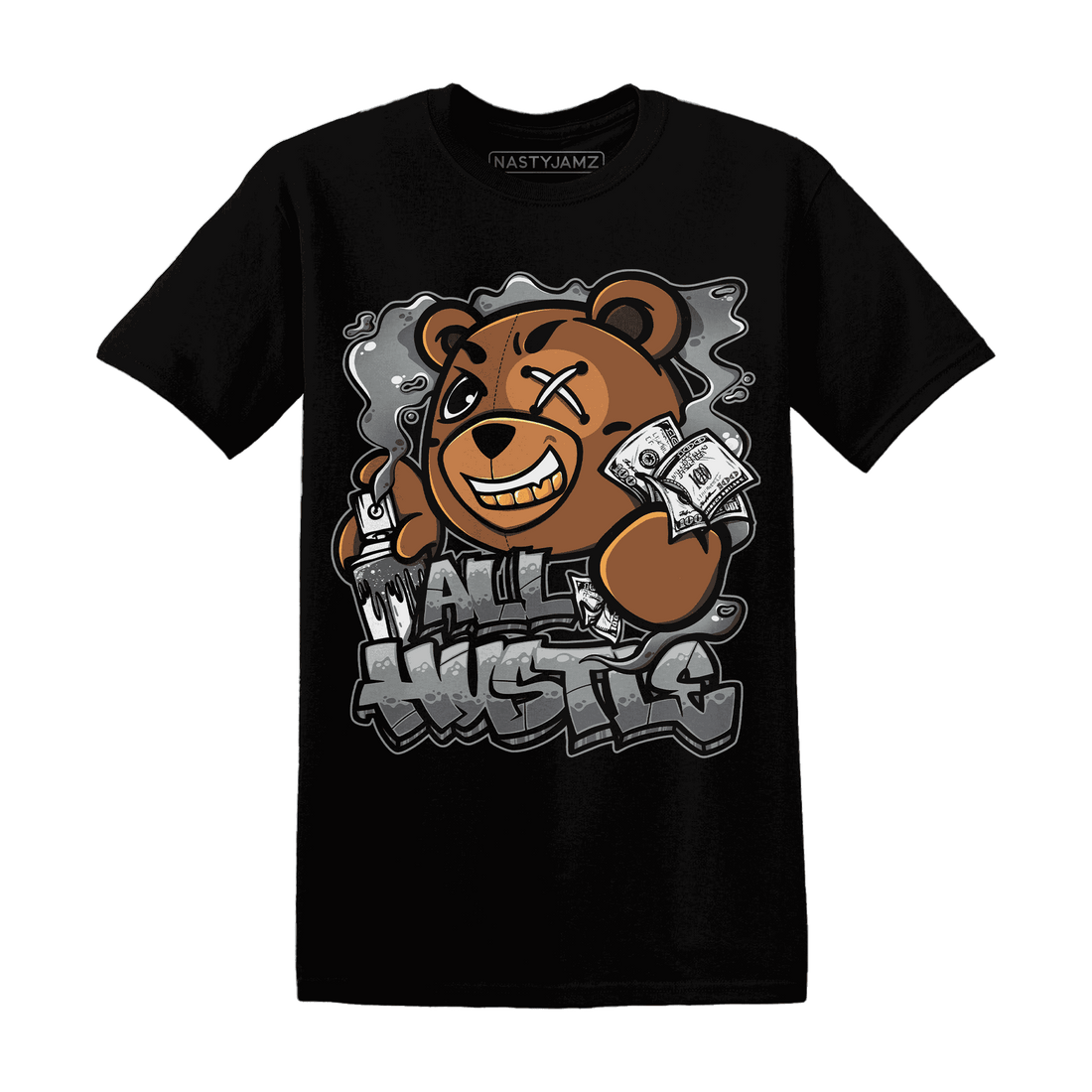 Paris Olympicsss 4s T Shirt Match BER Hustle All Day - NastyJamz