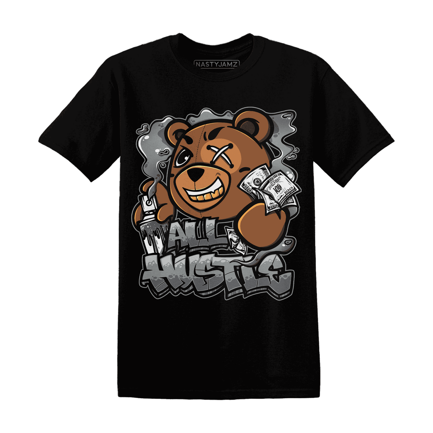 Paris Olympicsss 4s T Shirt Match BER Hustle All Day - NastyJamz