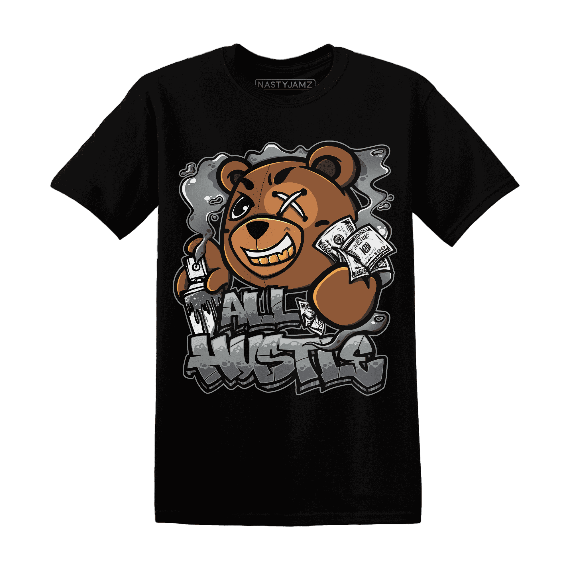 Paris Olympicsss 4s T Shirt Match BER Hustle All Day - NastyJamz
