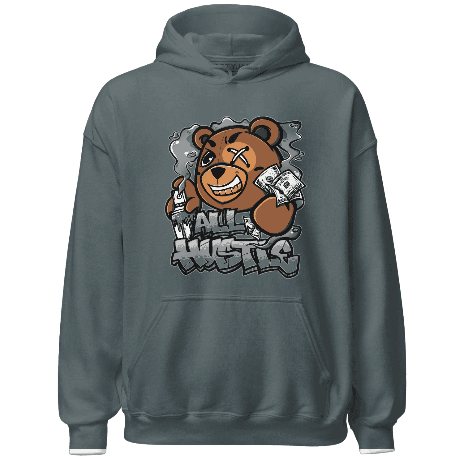 Paris Olympicsss 4s Hoodie Match BER Hustle All Day - NastyJamz