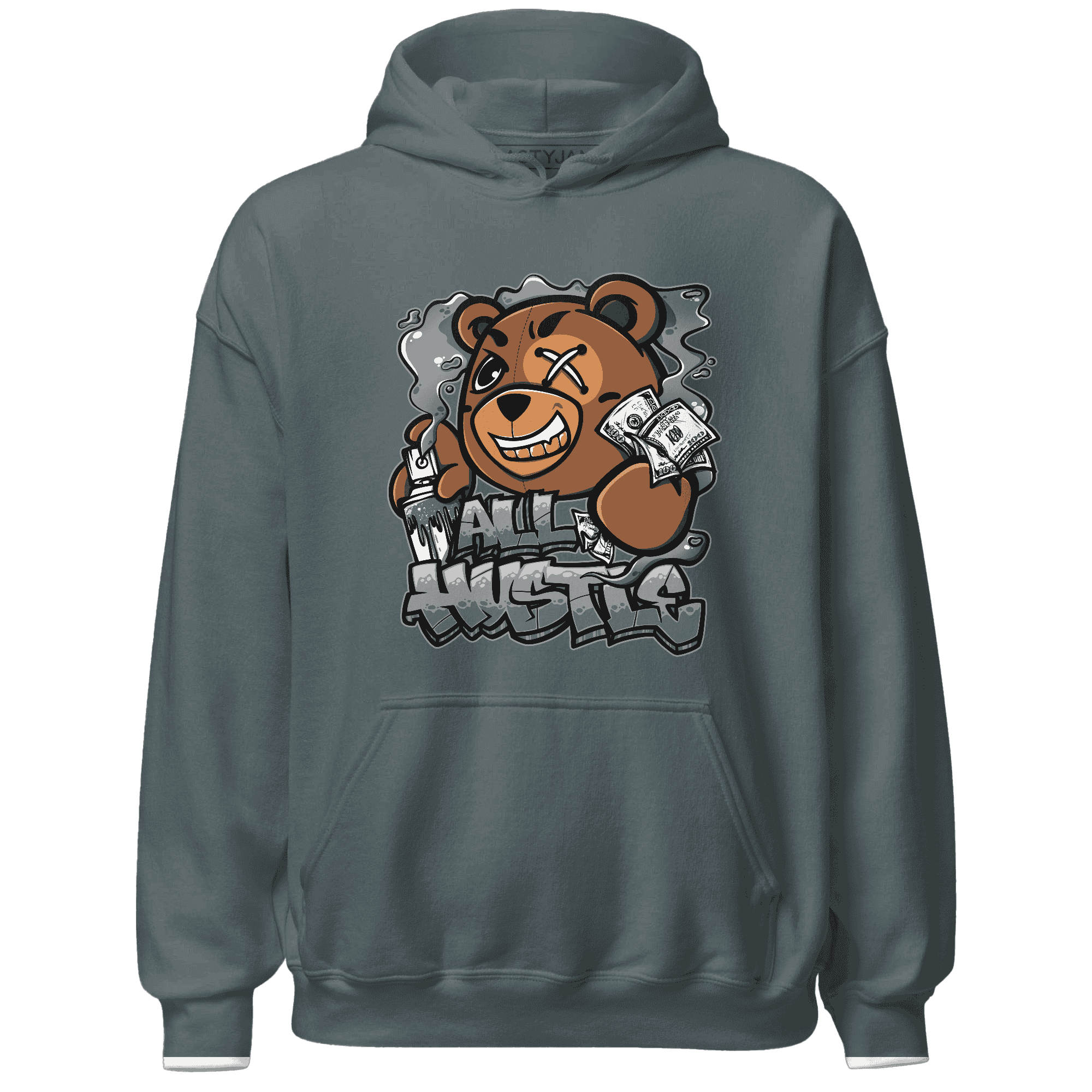 Paris Olympicsss 4s Hoodie Match BER Hustle All Day - NastyJamz