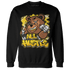 Vivid Sulfur 4s Sweatshirt Match BER Hustle All Day - NastyJamz