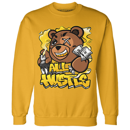 Vivid Sulfur 4s Sweatshirt Match BER Hustle All Day - NastyJamz