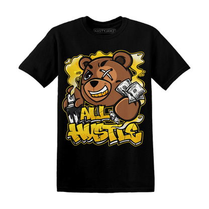 Vivid Sulfur 4s T Shirt Match BER Hustle All Day - NastyJamz