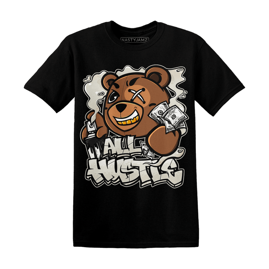 SE Sail 5s T Shirt Match BER Hustle All Day - NastyJamz
