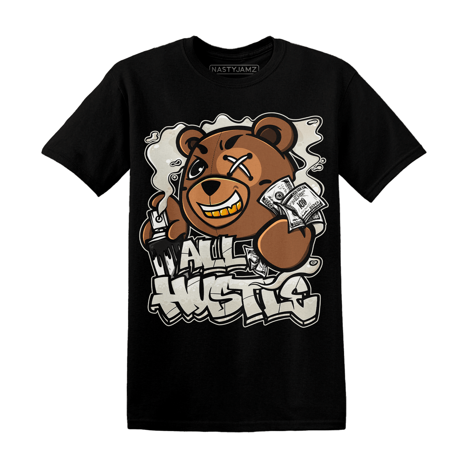SE Sail 5s T Shirt Match BER Hustle All Day - NastyJamz