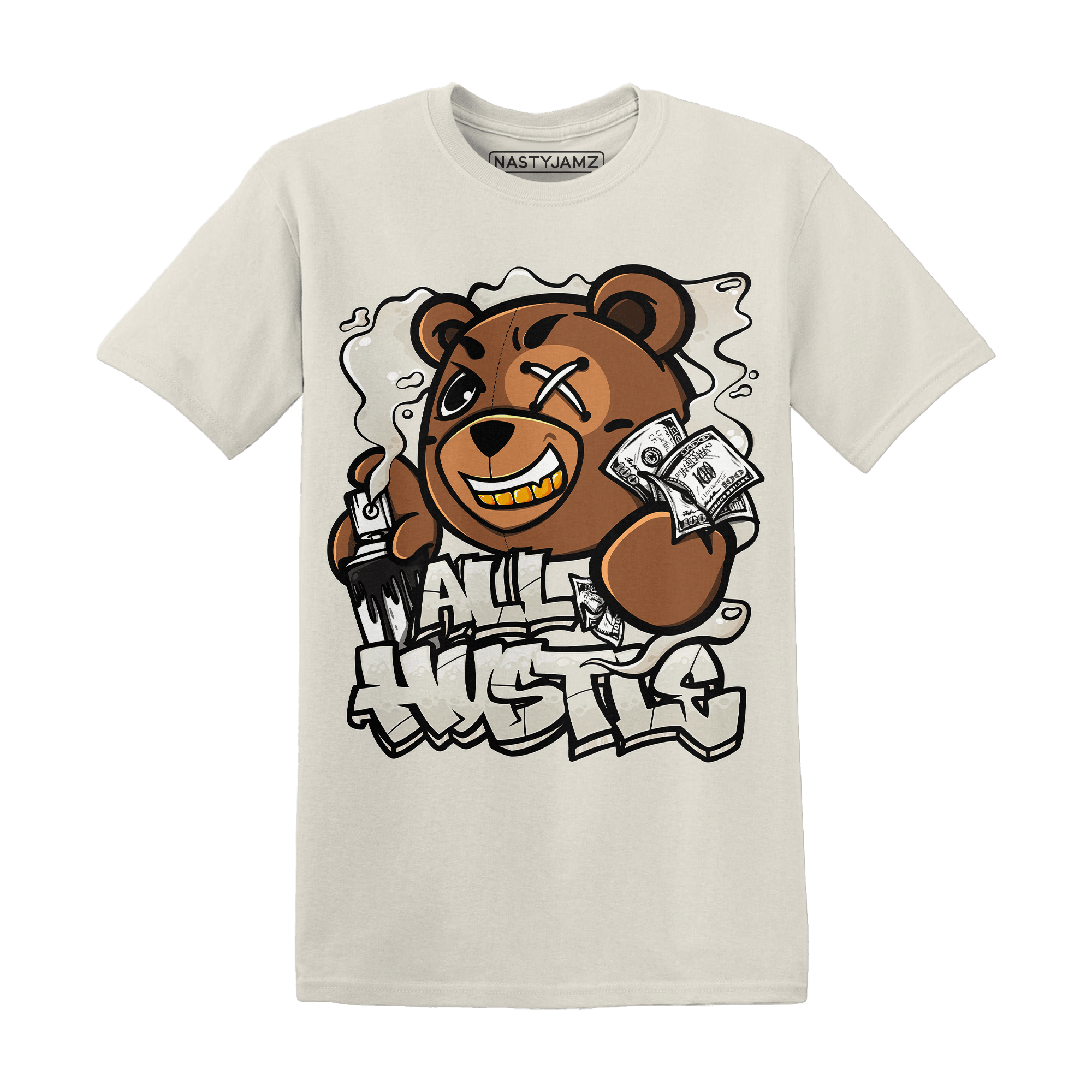 SE Sail 5s T Shirt Match BER Hustle All Day - NastyJamz