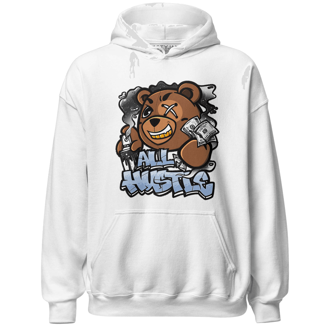 Reverse Oreo 6s Hoodie Match BER Hustle All Day - NastyJamz