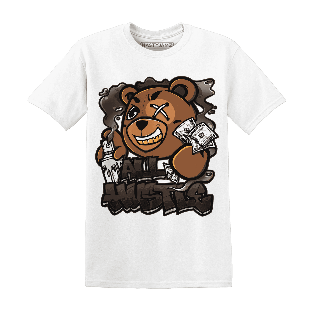 Dunk Low Baroque Brown T Shirt Match BER Hustle All Day - NastyJamz