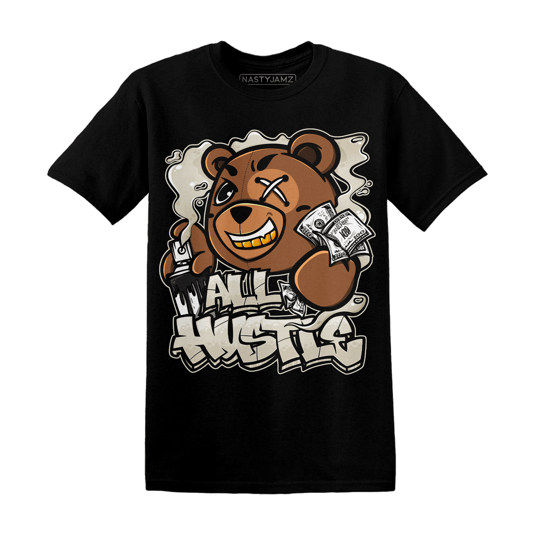 Gratitude 11s T Shirt Match BER Hustle All Day - NastyJamz
