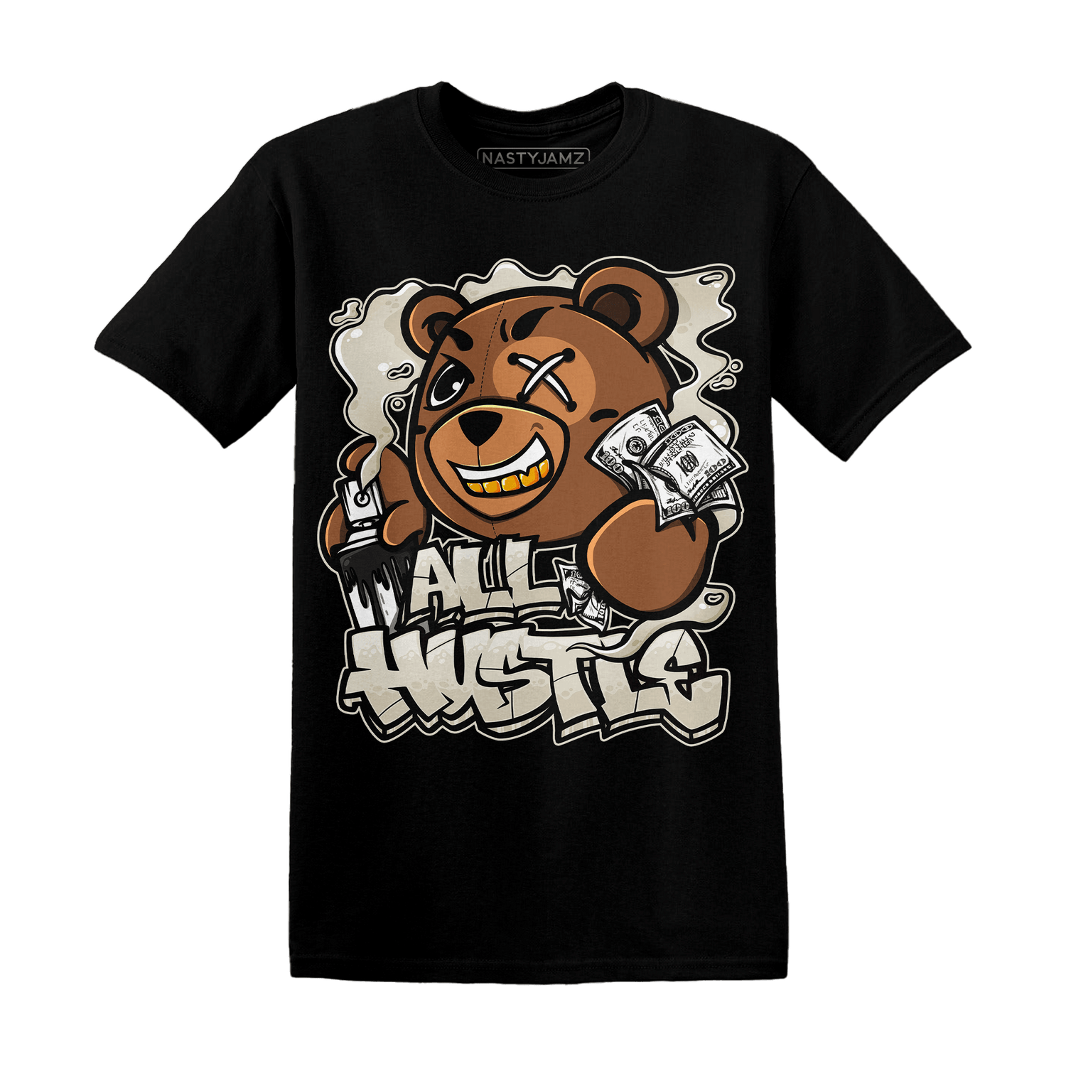 Gratitude 11s T Shirt Match BER Hustle All Day - NastyJamz