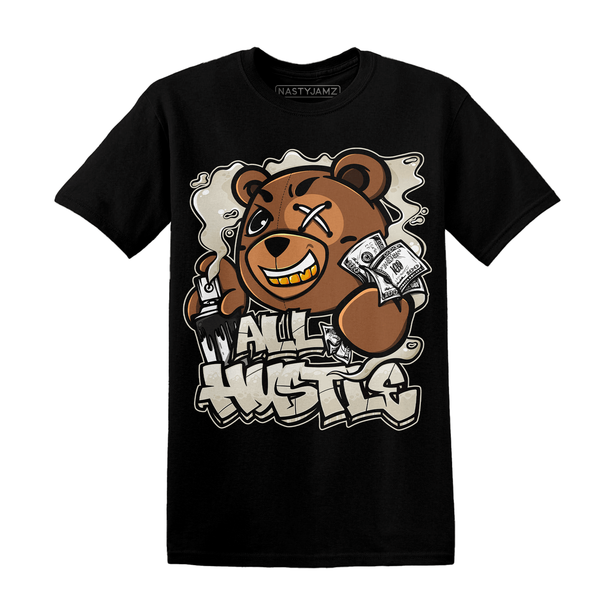 Gratitude 11s T Shirt Match BER Hustle All Day - NastyJamz