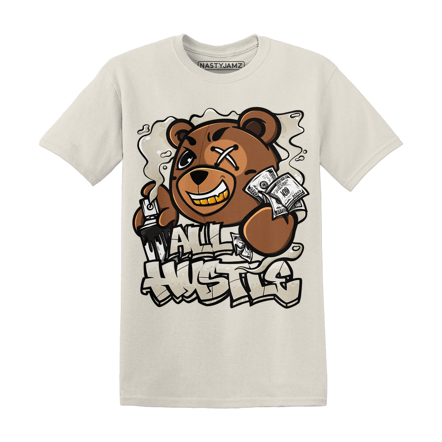Gratitude 11s T Shirt Match BER Hustle All Day - NastyJamz