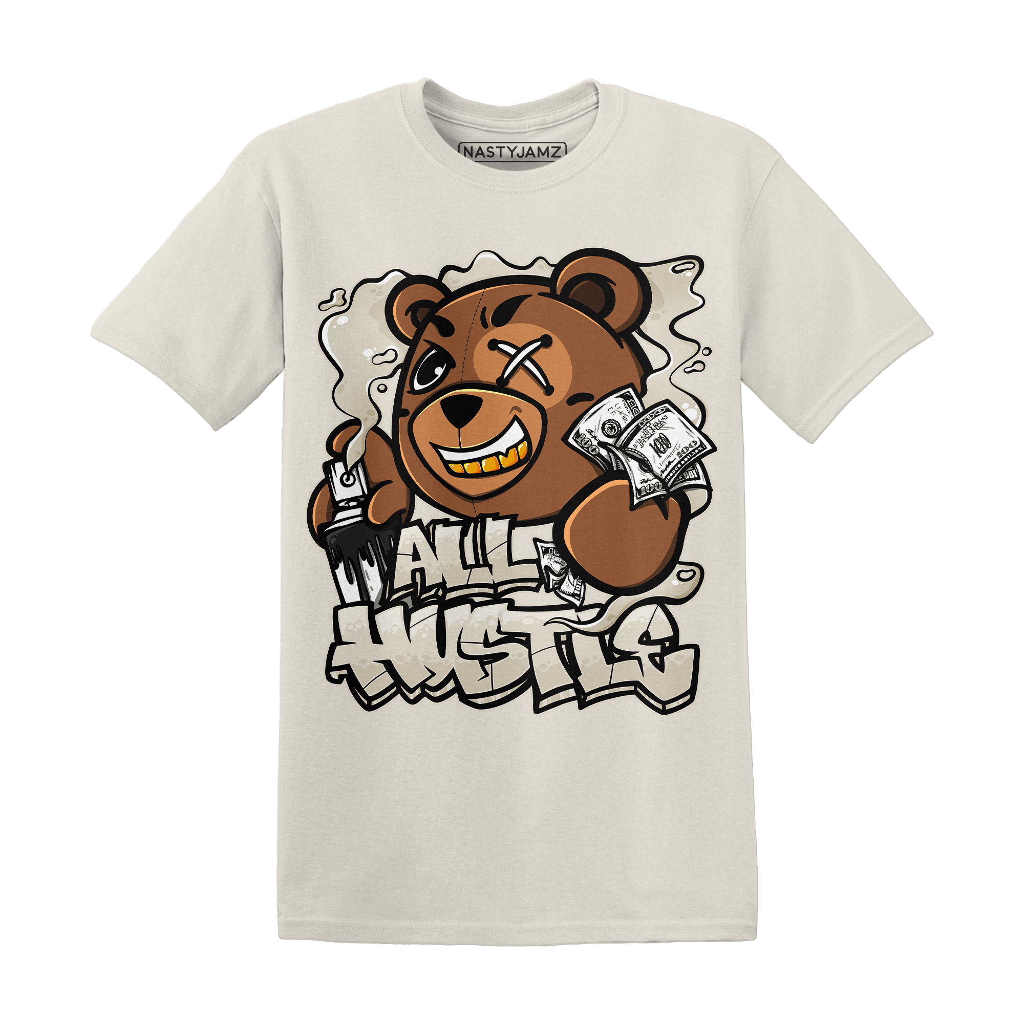 Gratitude 11s T Shirt Match BER Hustle All Day - NastyJamz