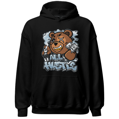 Blue Grey 13s Hoodie Match BER Hustle All Day - NastyJamz