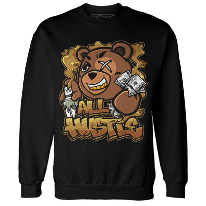 Wheat 13s Sweatshirt Match BER Hustle All Day - NastyJamz