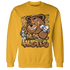 Wheat 13s Sweatshirt Match BER Hustle All Day - NastyJamz