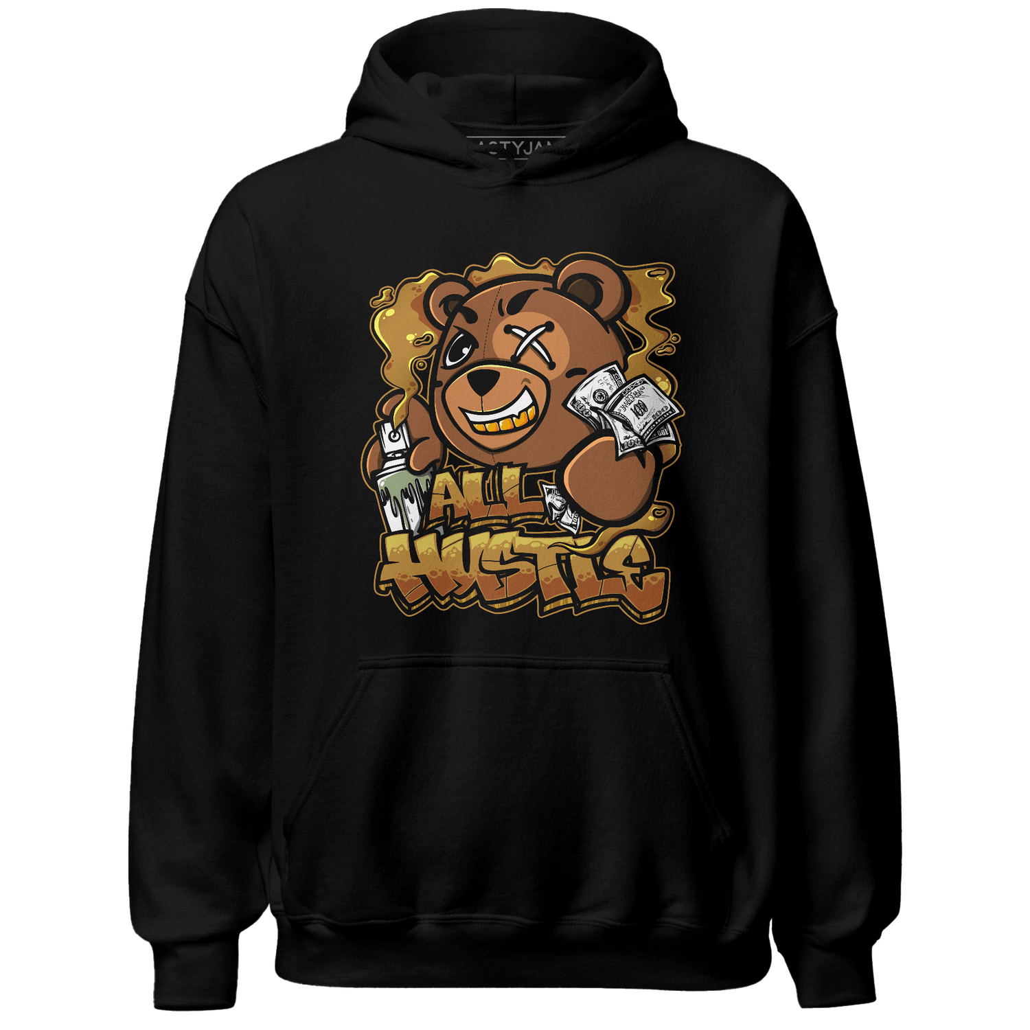 Wheat 13s Hoodie Match BER Hustle All Day - NastyJamz