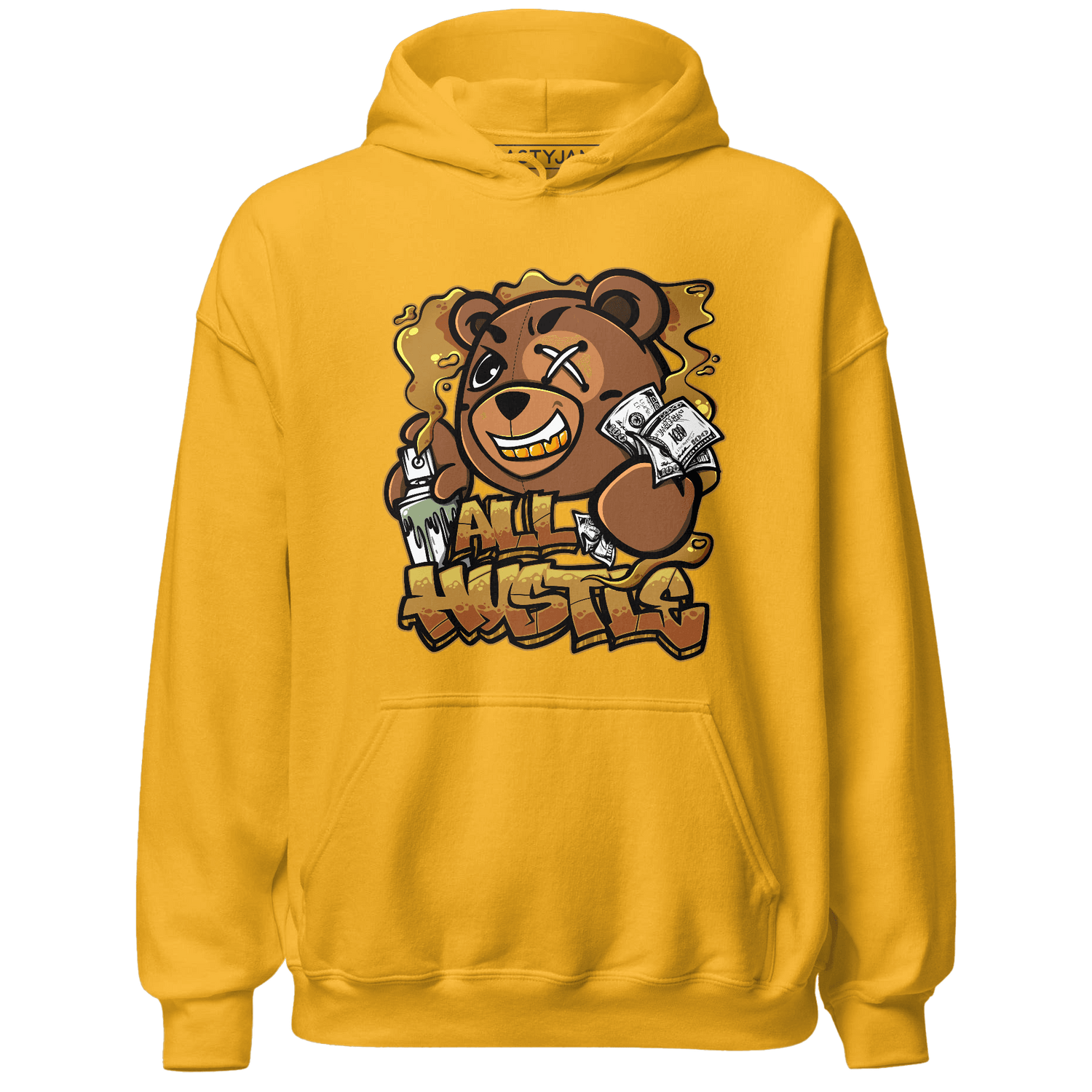 Wheat 13s Hoodie Match BER Hustle All Day - NastyJamz