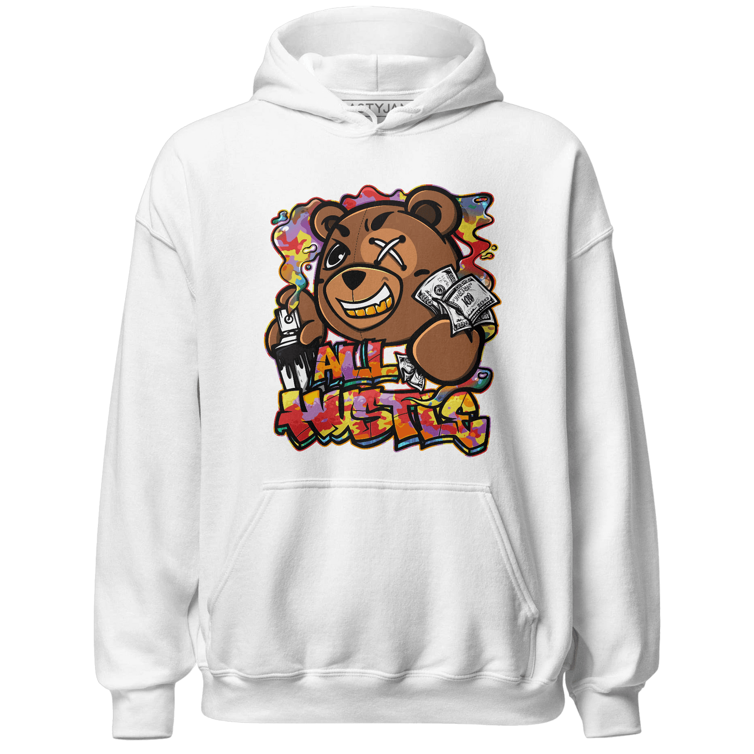 Mid GS Six Championships 1s Hoodie Match BER Hustle All Day - NastyJamz