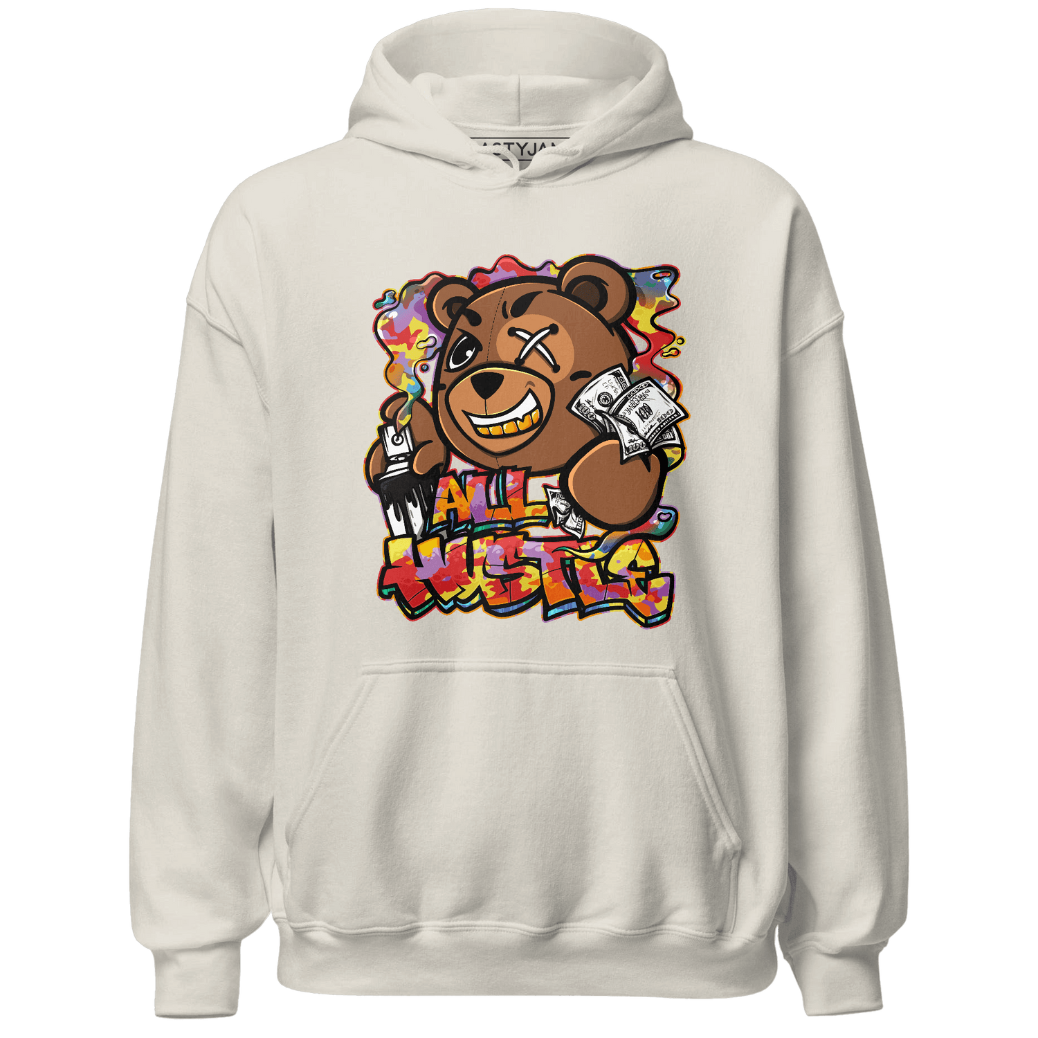 Mid GS Six Championships 1s Hoodie Match BER Hustle All Day - NastyJamz