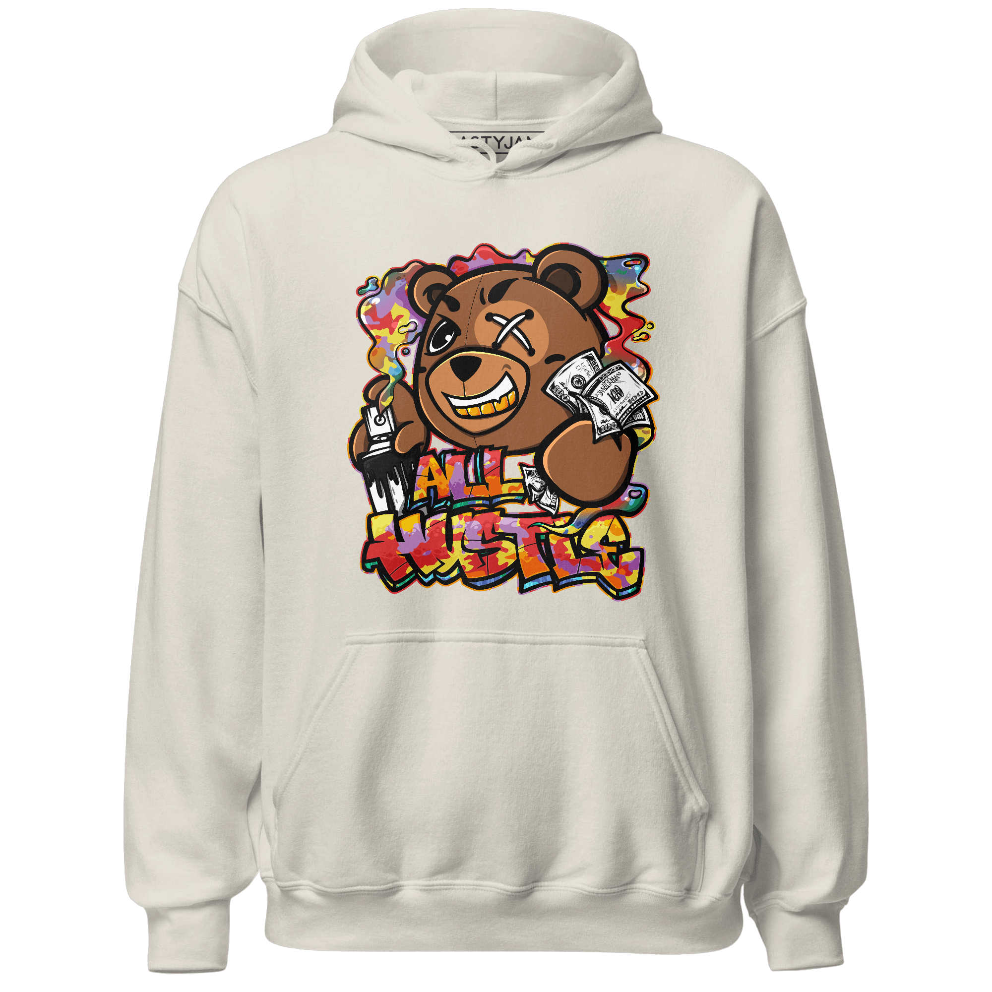 Mid GS Six Championships 1s Hoodie Match BER Hustle All Day - NastyJamz