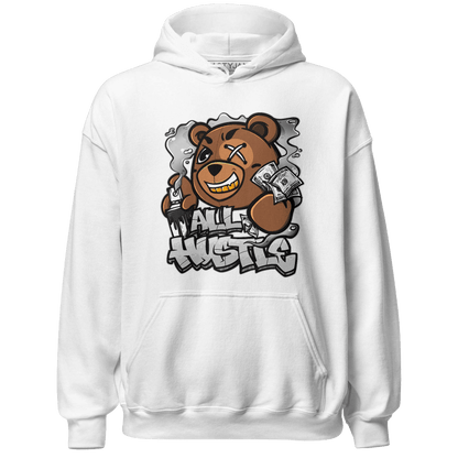 Retro High OG Black White 1s Hoodie Match BER Hustle All Day - NastyJamz