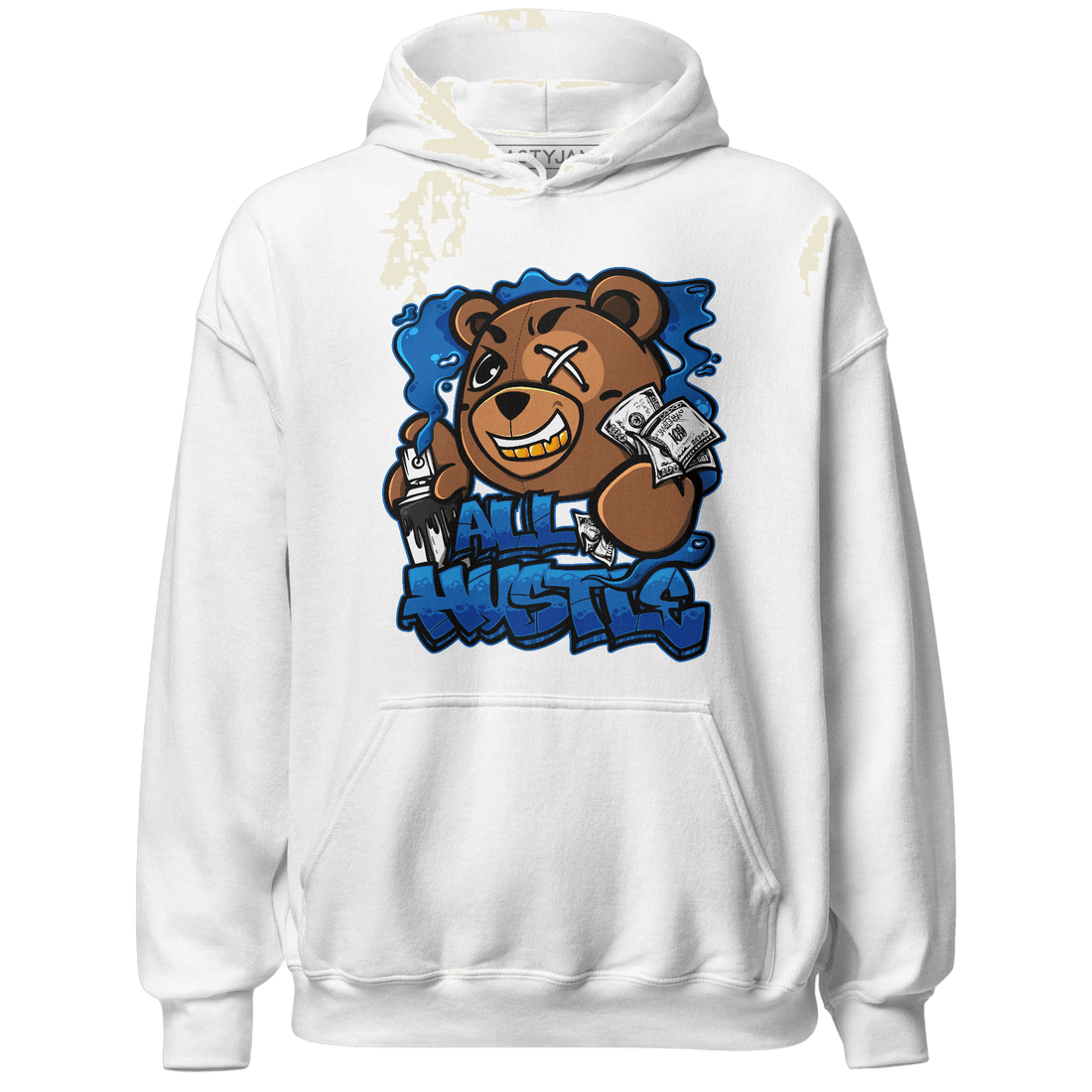 Royal Reimagined 1s Hoodie Match BER Hustle All Day - NastyJamz