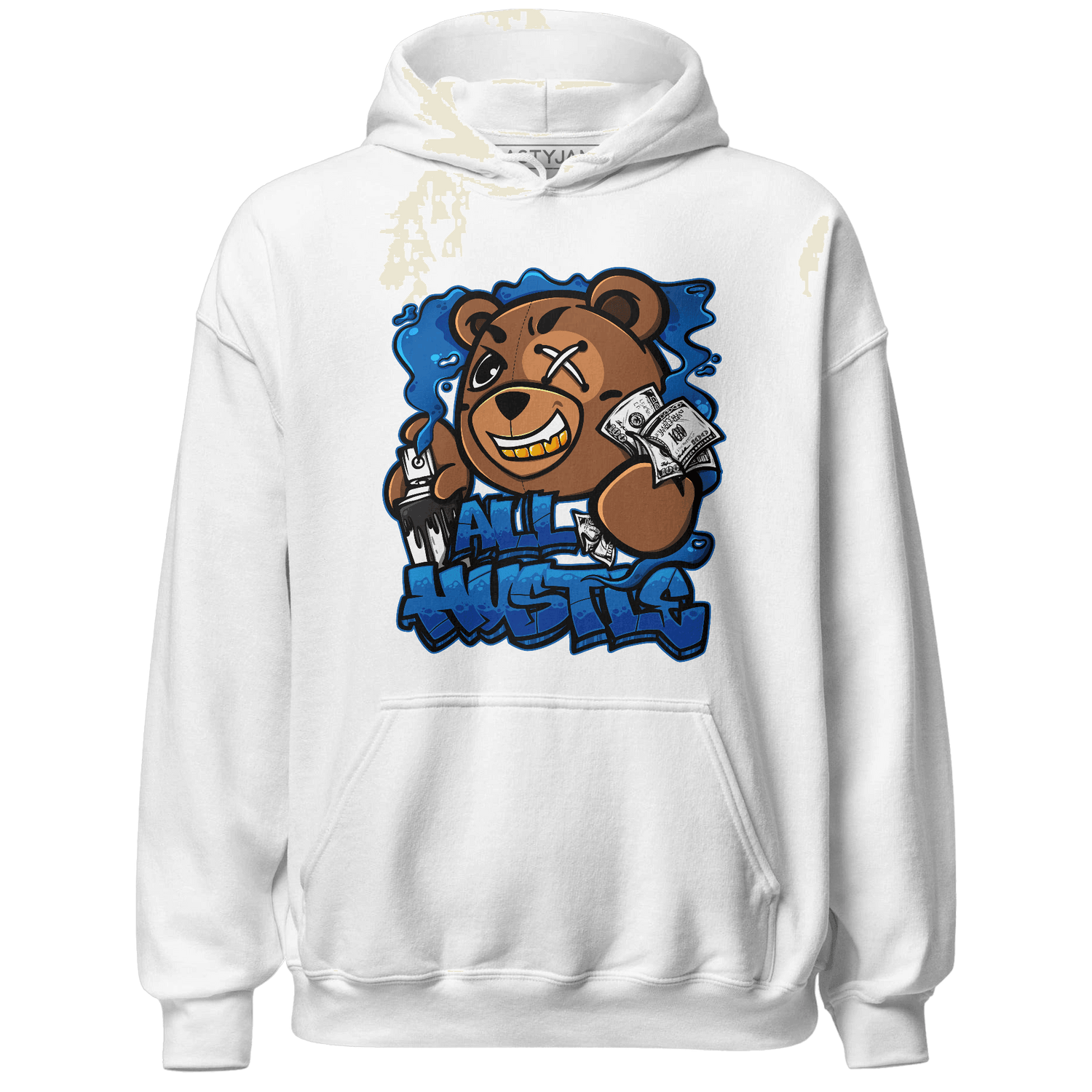 Royal Reimagined 1s Hoodie Match BER Hustle All Day - NastyJamz