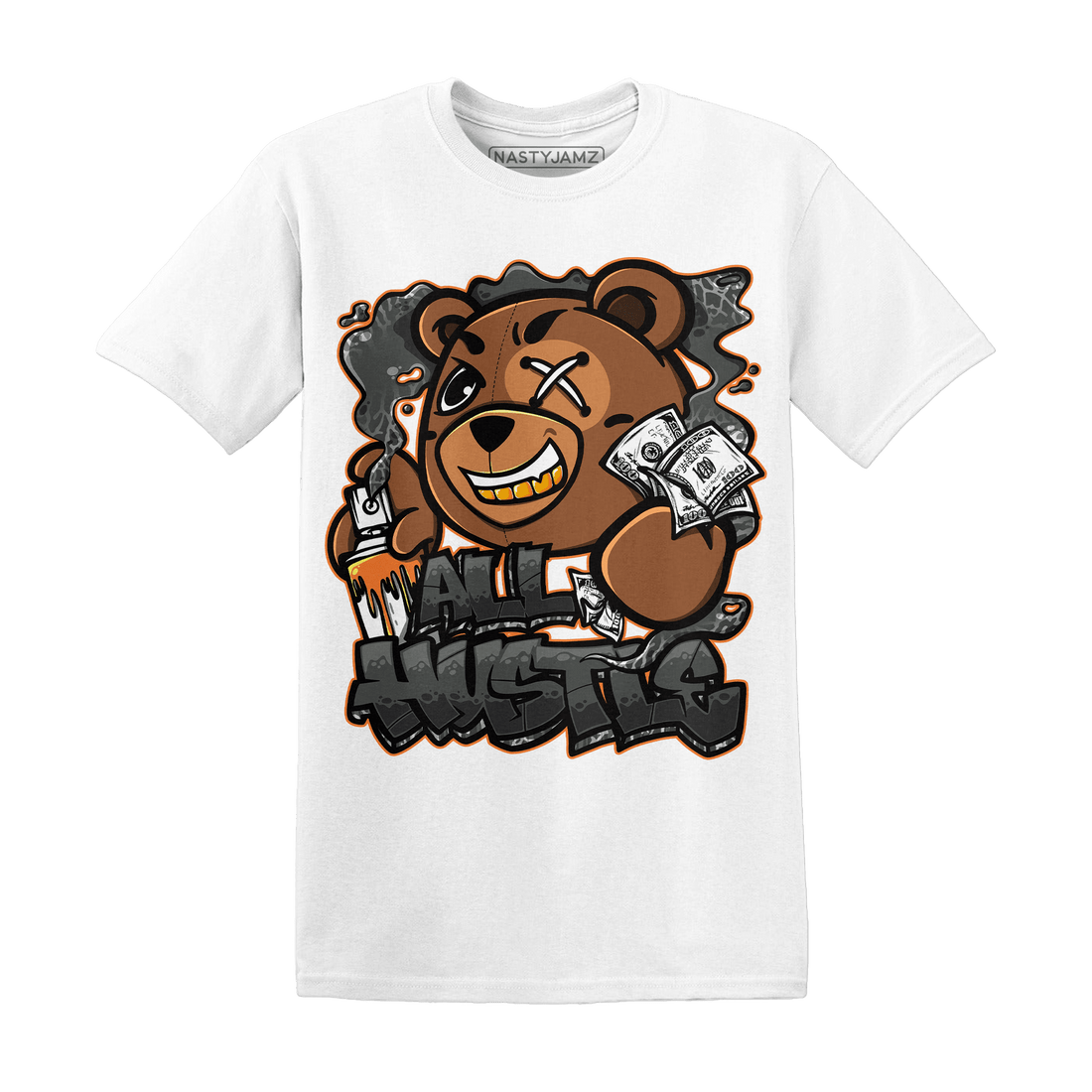 Fear Pack 3s T Shirt Match BER Hustle All Day - NastyJamz