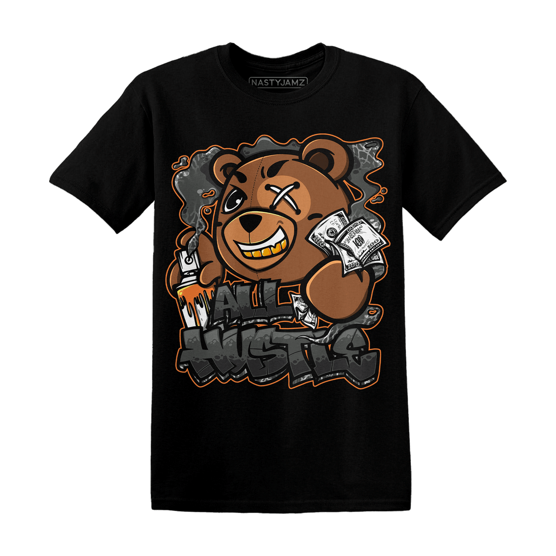 Fear Pack 3s T Shirt Match BER Hustle All Day - NastyJamz