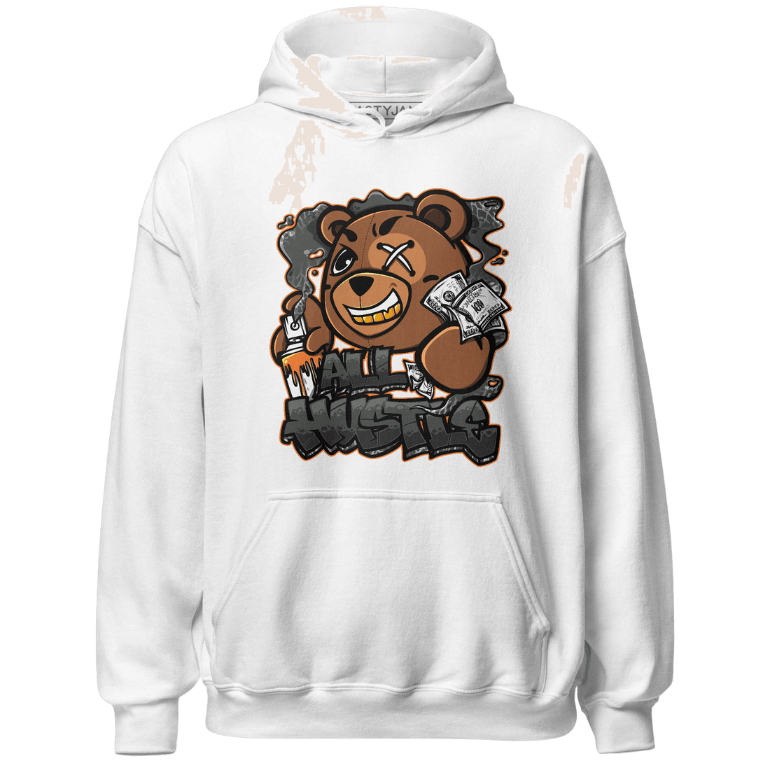 Fear Pack 3s Hoodie Match BER Hustle All Day - NastyJamz